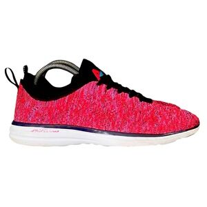 APL Athletic Propulsion Labs Women's Size 8.5 Running Shoes Pink Knit Sneakers‎